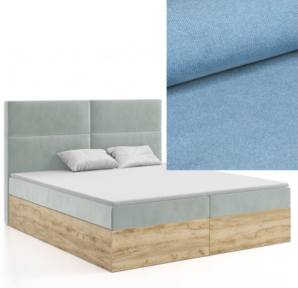 MD Kontinentální Boxspring postel NAOMI 140x200 výběr z barev KRONOS_31