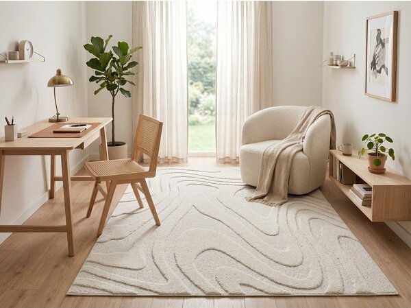 Krémový koberec 120x170 cm Dune – ESTE