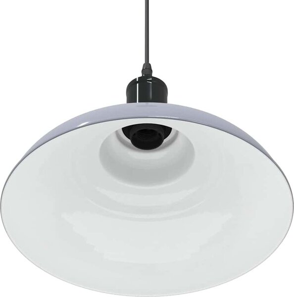 VidaXL Závěsné svítidlo nastavitelnou výškou E27 Ø31 cm metal [4103439] Barva: Lesklá žlutá