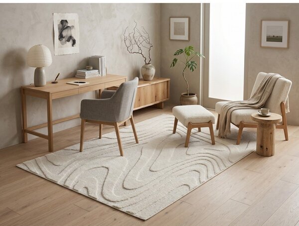 Krémový koberec 120x170 cm Dune – ESTE