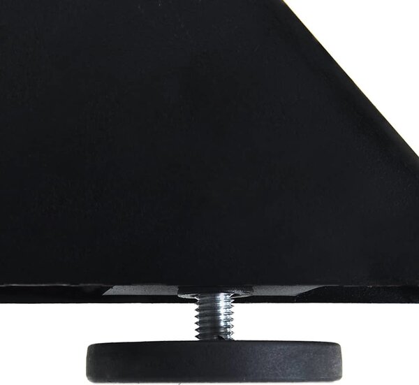 VidaXL Noha jídelního stolu ve tvaru pavouka 120 x 68 x (72-73) cm ocel [4013112] Barva: Černá