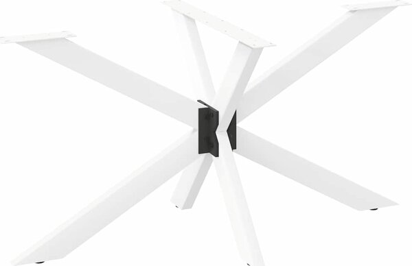 VidaXL Noha jídelního stolu ve tvaru pavouka 150 x 78 x (72-73) cm ocel [4013116] Barva: Černá