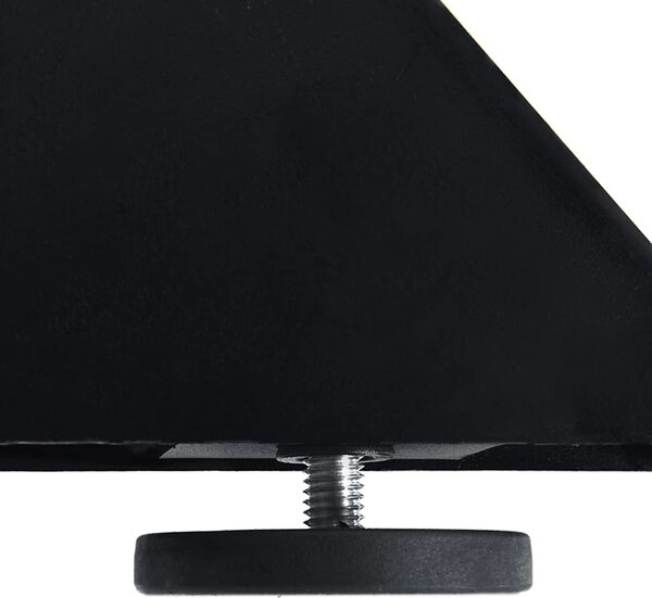 VidaXL Noha jídelního stolu ve tvaru pavouka 150 x 78 x (72-73) cm ocel [4013116] Barva: Černá