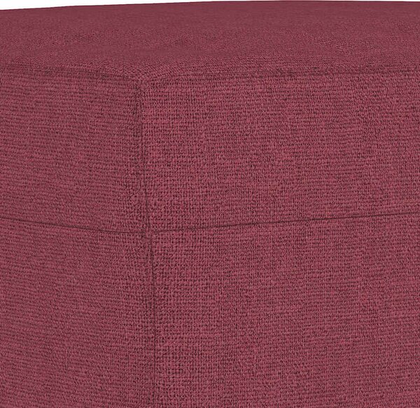 VidaXL Podnožka 60 x 50 x 41 cm textil [349285] Barva: krémová