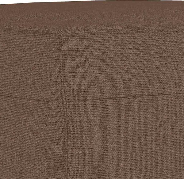 VidaXL Podnožka 60 x 50 x 41 cm textil [349328] Barva: Světle žlutá