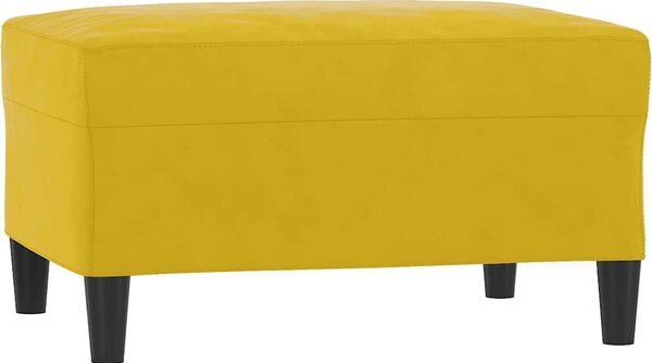VidaXL Podnožka 70x55x41 cm samet [349321] Barva: světle šedá