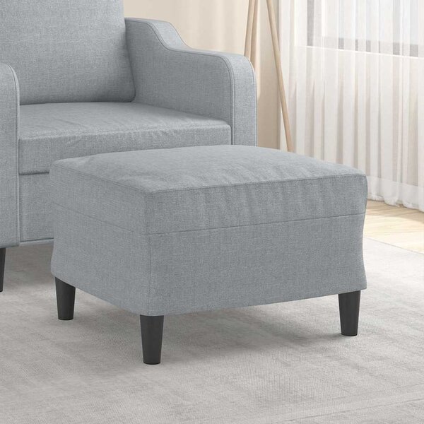 VidaXL Podnožka 60 x 50 x 41 cm textil [349285] Barva: krémová
