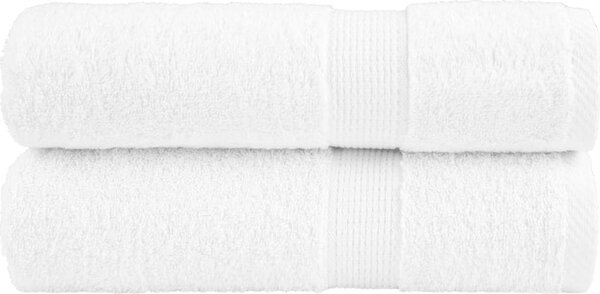 VidaXL Premium ručníky SOLUND 2 ks 50 x 100 cm 600 g/m² [137124] Barva: Šedá