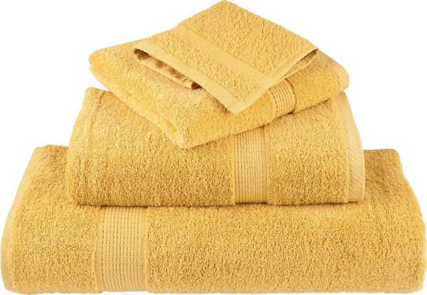 VidaXL Premium ručníky SOLUND 2 ks 50 x 100 cm 600 g/m² [137124] Barva: Šedá