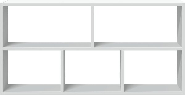 VidaXL Nástěnná police 100 x 25 x 50 cm kompozitní dřevo [853272] Barva: Bílá