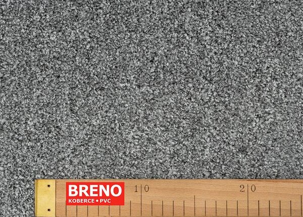 Breno Metrážový koberec MALTA 276 – šedý, šíře 400 cm
