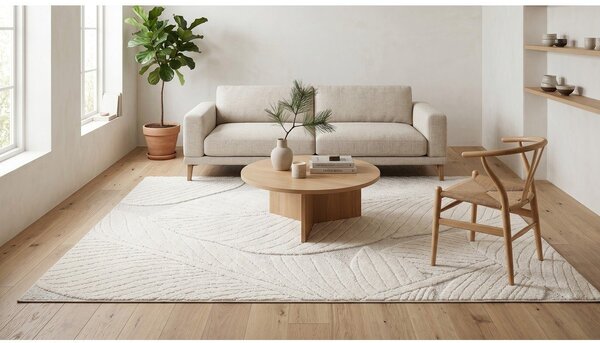 Krémový koberec 120x170 cm Lamina – ESTE