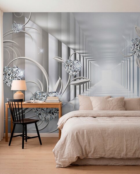 Fototapety Diamantové srdce v tunelu, Fototapety 3D, u07513 : uwalls.cz