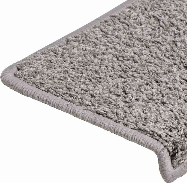 VidaXL Schodové rohože 15 ks 65 x 21 x 4 cm s obdélníkovým okrajem [134577] Barva: dark purple