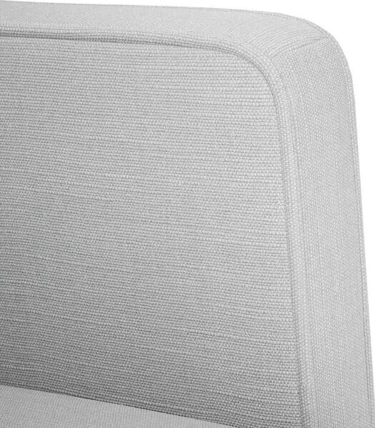 VidaXL Loveseat Sofa 111 cm textil [4100561] Barva: Černá