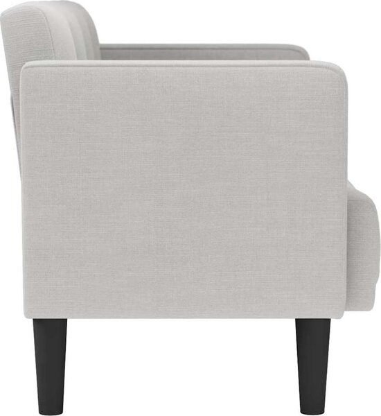 VidaXL Loveseat Sofa 111 cm textil [4100561] Barva: Černá