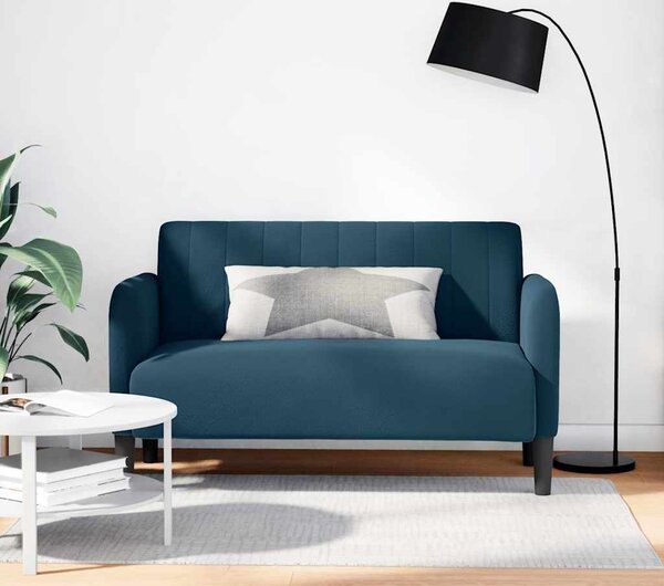 VidaXL Loveseat Sofa 109 cm samet [4100588] Barva: Černá