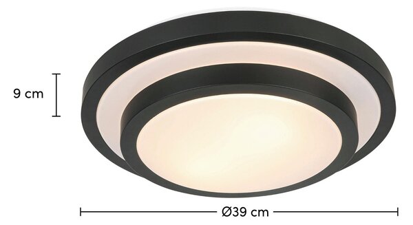 STROPNÍ SVÍTIDLO, 39/9 cm Boxxx - Stropní svítidla