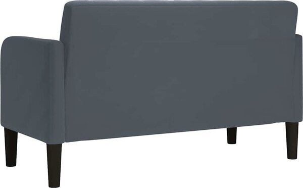 VidaXL Loveseat Sofa 109 cm samet [4100588] Barva: Černá
