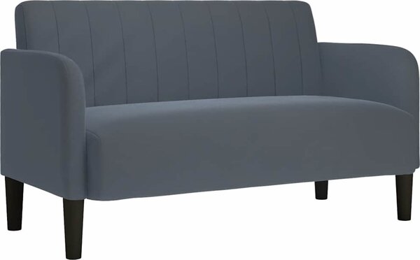 VidaXL Loveseat Sofa 109 cm samet [4100588] Barva: Černá