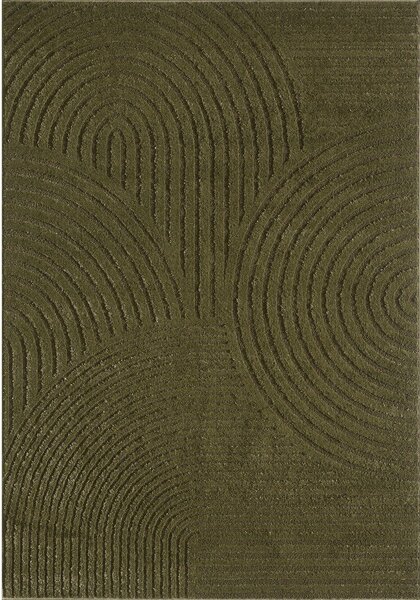 Tmavě zelený koberec 120x170 cm Whirl – ESTE