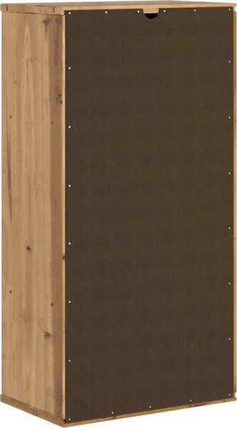 VidaXL Odkládací skříňka ODDA 40x24x79 cm masivní borové dřevo [4103602] Barva: Bílá