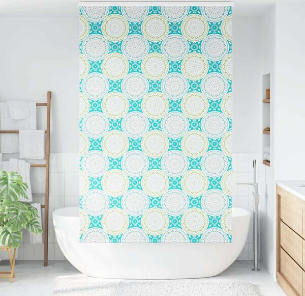VidaXL Sprchová roleta s kazetou 120x240 cm Šířka látky 116 cm [4015003] Barva: mořské hvězdice