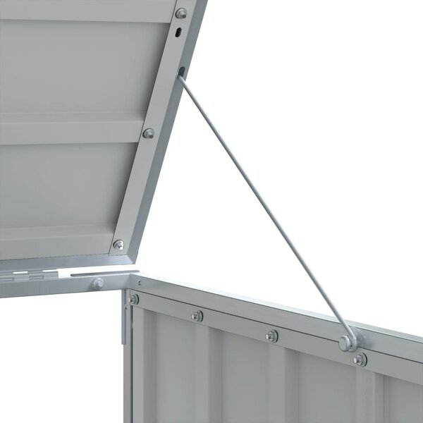 VidaXL Box na 3 popelnice 216 x 81 x 115 cm ocel [4006182] Barva: Hnědá