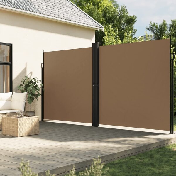 VidaXL Zatahovací boční markýza 200 x 600 cm [4004664] Barva: antracitová