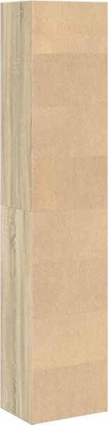 VidaXL Knihovna 40 x 30 x 189 cm kompozitní dřevo [857885] Barva: Bílá