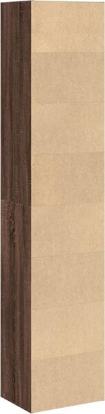 VidaXL Knihovna 40 x 30 x 189 cm kompozitní dřevo [857885] Barva: Bílá