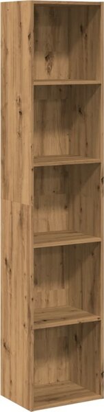 VidaXL Knihovna 40 x 30 x 189 cm kompozitní dřevo [857885] Barva: Bílá