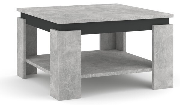 Vivaldi Konferenční stolek Tinto 68 cm beton/antracit