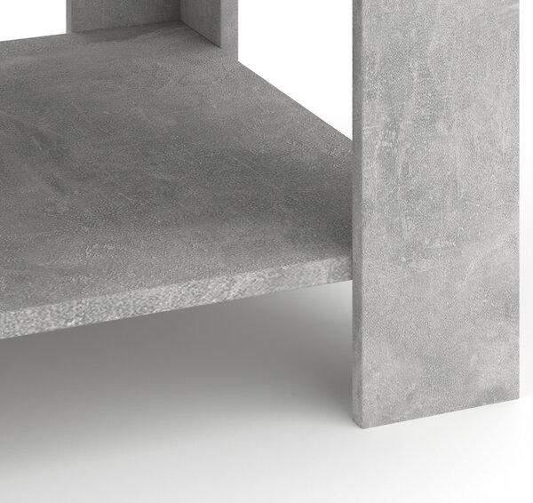 Vivaldi Konferenční stolek Tinto 68 cm beton/antracit