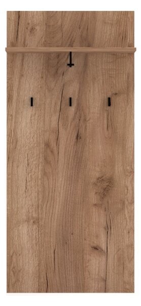 Vivaldi Nástěnný předsíňový věšák Bilbao 63,4 cm dub Craft Tobacco