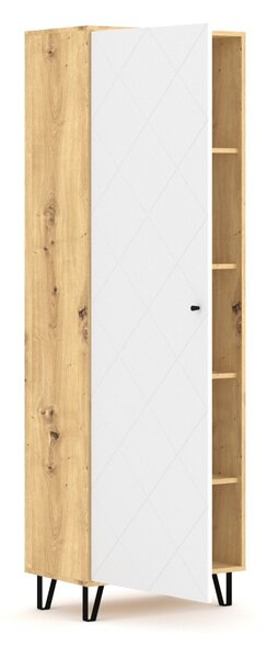 Vivaldi Předsíňová skříň Bilbao 63,4 cm dub artisan/bílá