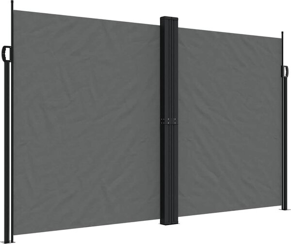 VidaXL Zatahovací boční markýza 200 x 1 000 cm [4004760] Barva: krémová