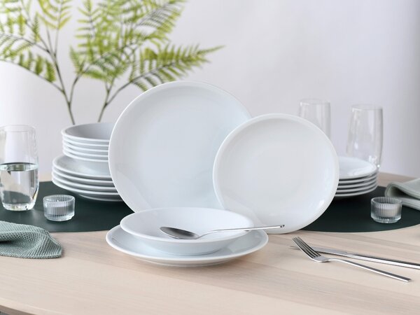 KOMBINOVANÁ SOUPRAVA, 18dílné, porcelán Creatable - Online Only nádobí, Online Only