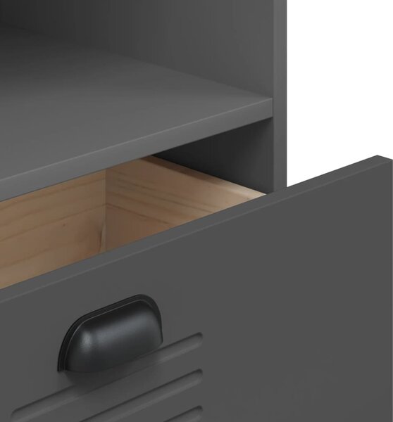VidaXL Knihovna VIKEN 60 x 35 x 123 cm kompozitní dřevo [374949] Barva: Bílá