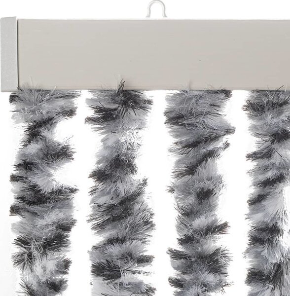 VidaXL Závěs proti hmyzu 100 x 200 cm žinylka [377336] Barva: Hnědo-béžová