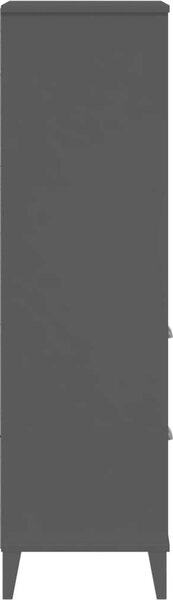 VidaXL Knihovna VIKEN 60 x 35 x 123 cm kompozitní dřevo [374949] Barva: Bílá