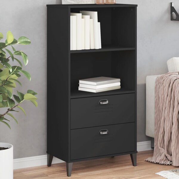 VidaXL Knihovna VIKEN 60 x 35 x 123 cm kompozitní dřevo [374949] Barva: Bílá