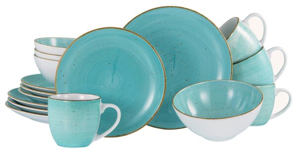 KOMBINOVANÁ SOUPRAVA, 16dílné, porcelán Creatable - Online Only nádobí, Online Only