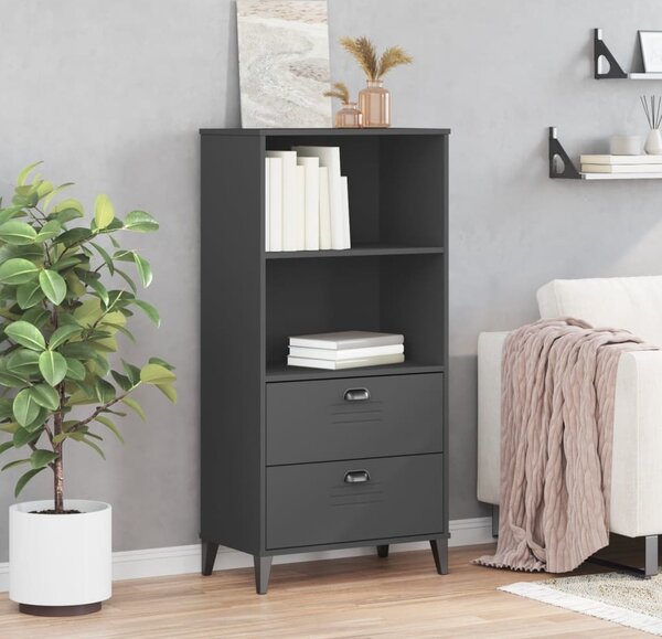 VidaXL Knihovna VIKEN 60 x 35 x 123 cm kompozitní dřevo [374949] Barva: Bílá