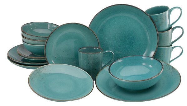 KOMBINOVANÁ SOUPRAVA, 16dílné, kamenina Creatable - Online Only nádobí, Online Only