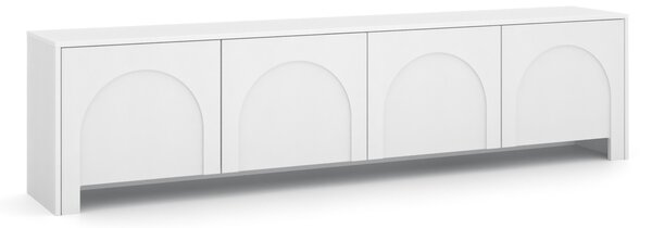 Vivaldi TV stolek Arco 204 cm bílý