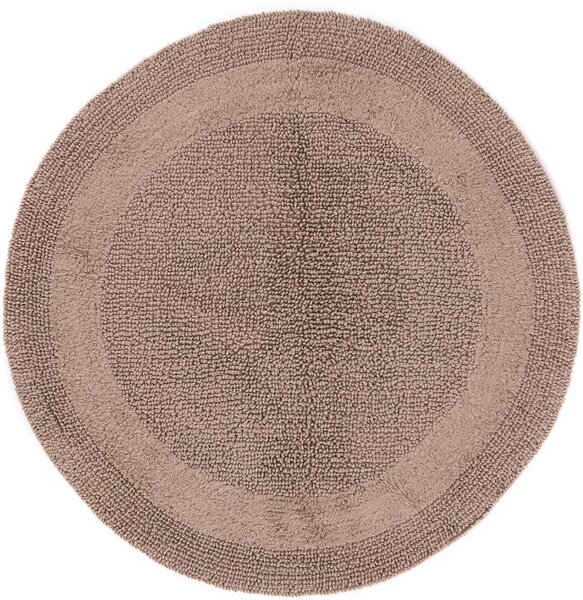 Koupelnový kobereček Javo Cotton sépiový kruh