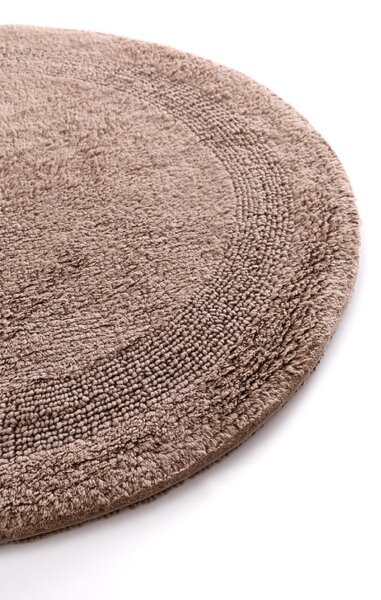 Koupelnový kobereček Javo Cotton sépiový kruh