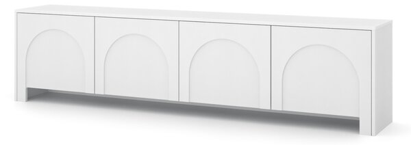 Vivaldi TV stolek Arco 204 cm bílý