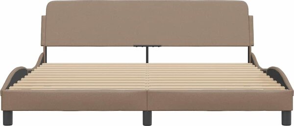 VidaXL Rám postele Dover 180x200 cm umělá kůže [373239] Barva: Šedá